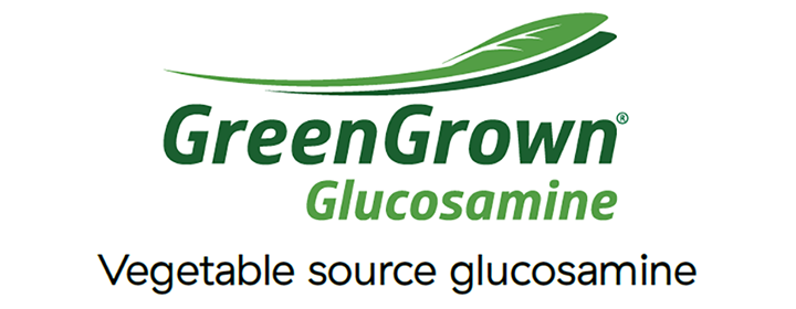 GreenGrown Glucosamine Logo - Vegetable source