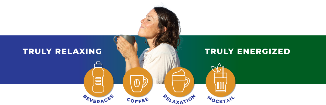 Truly Relaxing, Truly Energized graphic